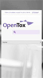 Mobile Screenshot of opentox.net