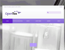 Tablet Screenshot of opentox.net